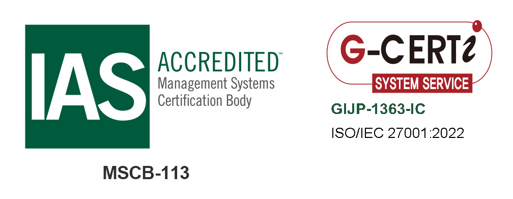 ISMS認証登録番号：GIJP-1363-IC
